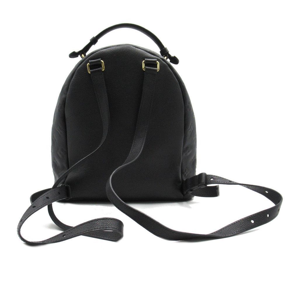 Louis Vuitton Rucksack Backpack Bag Leather Monogram Black - Picture 2 of 8